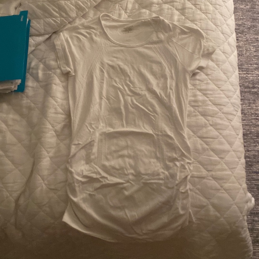 athleta white compression shirt - no longer sold in this style